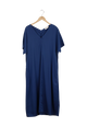 Second hand maxi dress ONA made from TENCEL™ REFIBRA™ Lyocell - Ocean Blue (Refibra) - L