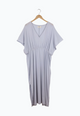 Second Hand Jersey-Kleid  VIOLET aus TENCEL™ Lyocell - Misty Blue (Tencel) - S