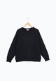 Second Hand Unisex-Sweater JOY aus Bio-Baumwolle - Black - XL