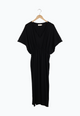 Second Hand Jersey-Kleid VICKY aus TENCEL™ Lyocell - Black (Tencel) - S