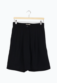Second Hand Bermuda-Shorts PETRA aus TENCEL™ Lyocell - Black (Tencel) - S