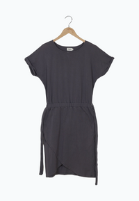 Second Hand Jersey-Kleid YLVA aus Bio-Baumwolle - Black - S