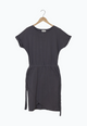 Second Hand Jersey-Kleid YLVA aus Bio-Baumwolle - Black - S