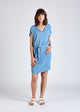 Second Hand Kleid LAURA aus Lyocell - Light Blue (Lyocell) - L