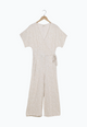 Second Hand Jumpsuit INGA aus LENZING™ ECOVERO™ - Clay / White (Flowers) - N/A - M