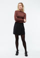 Givn Berlin Asymetrischer Rock GBVIVI aus Wolle Skirt Black