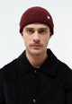 Givn Berlin Beanie GBCHRISTOF aus Bio-Baumwolle Beanie Burgundy