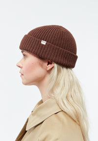 Givn Berlin Beanie GBCHRISTOF aus Bio-Baumwolle Beanie Burned Brown