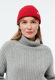 Givn Berlin Beanie GBCHRISTOF aus Bio-Baumwolle Beanie Crimson