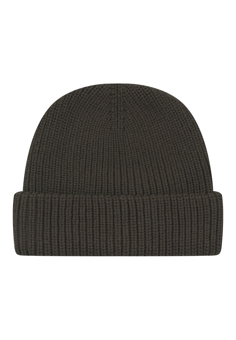 Givn Berlin Beanie GBCHRISTOF aus Bio-Baumwolle Beanie Dark Olive