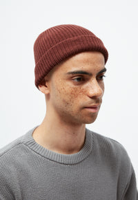 Givn Berlin Beanie GBCHRISTOF aus Bio-Baumwolle Beanie Intense Rust