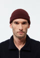 Givn Berlin Beanie GBCHRISTOF aus Bio-Baumwolle Beanie Wine Red