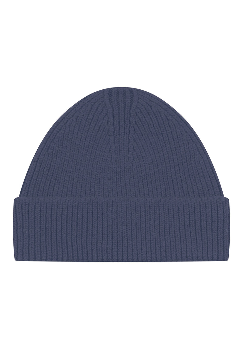 Givn Berlin Beanie GBHEKTOR aus Bio-Merinowolle Beanie Water Blue (Merino)