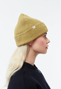 Givn Berlin Beanie GBLARS aus Wolle Beanie Ocher Yellow