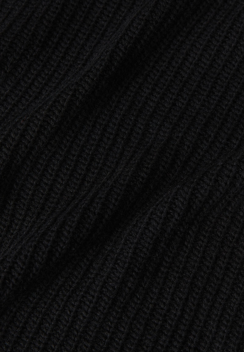 Givn Berlin Beanie GBParis aus Bio-Baumwoll Strick Beanie Black