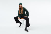 Givn Berlin Beanie GBParis aus Bio-Baumwoll Strick Beanie Bottle Green