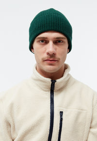 Givn Berlin Beanie GBParis aus Bio-Baumwoll Strick Beanie Bottle Green