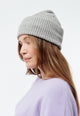 Givn Berlin Beanie GBParis aus Bio-Baumwoll Strick Beanie Mid Grey