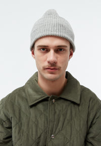 Givn Berlin Beanie GBParis aus recycelter Wolle Beanie Mid Grey
