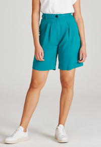 Givn Berlin Bermuda-Shorts PETRA aus TENCEL™ Lyocell Shorts Sea Green (Tencel)