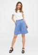 Givn Berlin Bermuda-Shorts PETRA aus TENCEL™ Lyocell Shorts Iris Purple (Tencel)