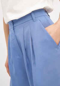 Givn Berlin Bermuda-Shorts PETRA aus TENCEL™ Lyocell Shorts Iris Purple (Tencel)