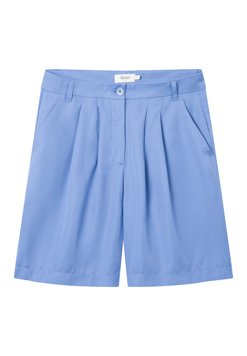 Givn Berlin Bermuda-Shorts PETRA aus TENCEL™ Lyocell Shorts Iris Purple (Tencel)
