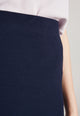 Givn Berlin Bleistiftrock ALISHA aus Bio-Baumwolle Skirt Midnight Blue