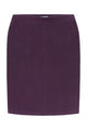 Givn Berlin Bleistiftrock ALISON aus recycelter Baumwolle Skirt Dark Purple