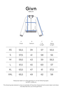 Givn Berlin Blouson GBLORELLA relaxed aus LENZING™ ECOVERO™ Jacket Lilac Grey