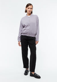 Givn Berlin Blouson GBLORELLA relaxed aus LENZING™ ECOVERO™ Jacket Lilac Grey