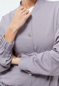 Givn Berlin Blouson GBLORELLA relaxed aus LENZING™ ECOVERO™ Jacket Lilac Grey