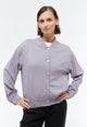 Givn Berlin Blouson GBLORELLA relaxed aus LENZING™ ECOVERO™ Jacket Lilac Grey