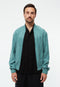Givn Berlin Blousonjacke GBKENO relaxed aus TENCEL™ mit Peach-Effekt Jacket Graphite Green (Tencel)