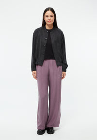 Givn Berlin Blousonjacke GBLORELLA relaxed aus TENCEL™ mit Peach-Effekt Jacket Black (Tencel)
