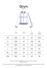 Givn Berlin Blousonjacke GBLORELLA relaxed aus TENCEL™ mit Peach-Effekt Jacket Black (Tencel)