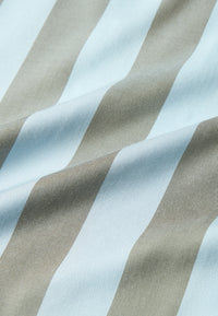 Givn Berlin Bluse GBFENNA aus LENZING™ ECOVERO™ Blouse Ice Water Blue / Faded Olive (Stripes)
