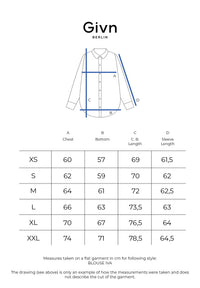 Givn Berlin Bluse GBIVA aus LENZING™ ECOVERO™ mit Stehkragen Blouse Black