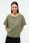 Givn Berlin Bluse GBPINA aus Leinen Blouse Faded Olive (Linen)
