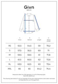 Givn Berlin Bluse GBSMILLA mit Puffärmeln aus TENCEL™ mit Peach-Effekt Blouse Light Amethyst (Tencel)