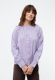 Givn Berlin Bluse GBSMILLA mit Puffärmeln aus TENCEL™ mit Peach-Effekt Blouse Light Amethyst (Tencel)