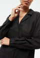 Givn Berlin Bluse GBZORA aus TENCEL™ mit Reverskragen Blouse Black (Tencel)