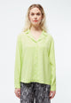 Givn Berlin Bluse GBZORA aus TENCEL™ mit Reverskragen Blouse Lime Green (Tencel)