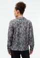 Givn Berlin Bluse GBZORA aus TENCEL™ mit Reverskragen Blouse Black / Grey (Snake)