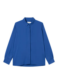 Givn Berlin Bluse IVA aus LENZING™ ECOVERO™ Blouse Deep Blue