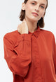 Givn Berlin Bluse IVY aus TENCEL™ REFIBRA™ Lyocell Blouse Rusty Orange (Refibra)