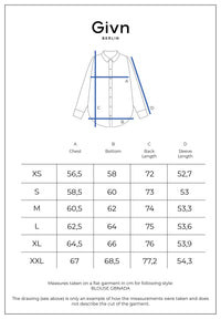 Givn Berlin Blusenhemd GBNADA aus Leinen Blouse Faded Olive (Linen)