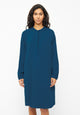 Givn Berlin Blusenkleid NURA aus LENZING™ ECOVERO™ Dress Moroccan Blue