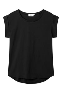 Givn Berlin Blusenshirt CAPRI aus TENCEL™ Lyocell Blouse Black (Tencel)