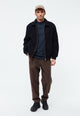 Givn Berlin Bomberjacke GBDAVID aus Wolle Jacket Dark Blue
